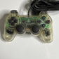 Authentic Sony PlayStation Dual Shock Controller Clear Transparent Genuine