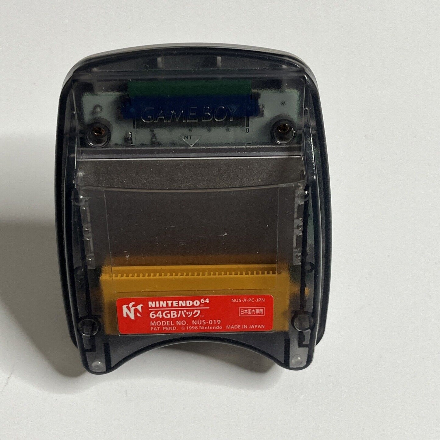 Official Nintendo N64 Transfer Pak NUS-019 Genuine