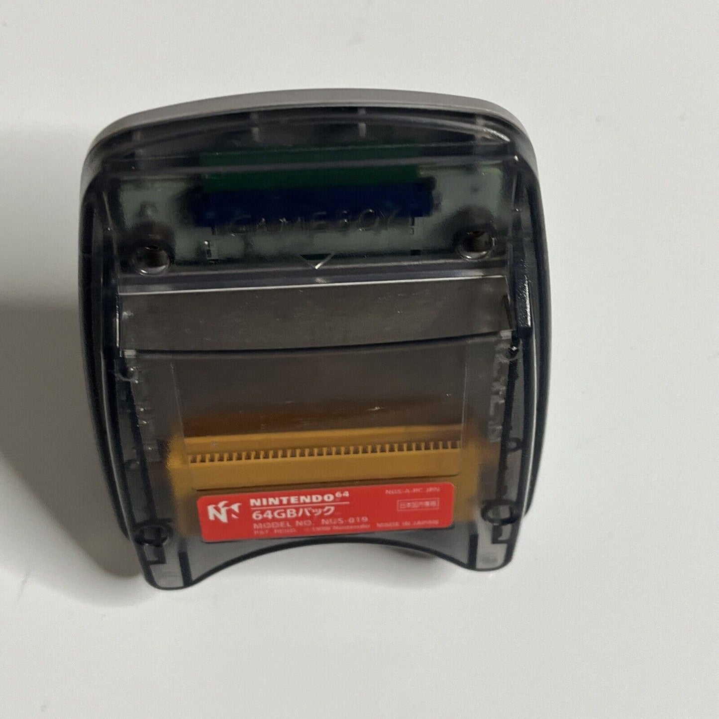 Official Nintendo N64 Transfer Pak NUS-019 Genuine