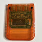 Genuine Sony Playstation 1 PS1 Memory Card 1MB SCPH-1020 Transparent Orange