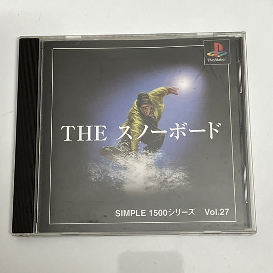 The Snowboard PS1 Sony PlayStation NTSC-J JAPAN Snowboarding 2000 Game