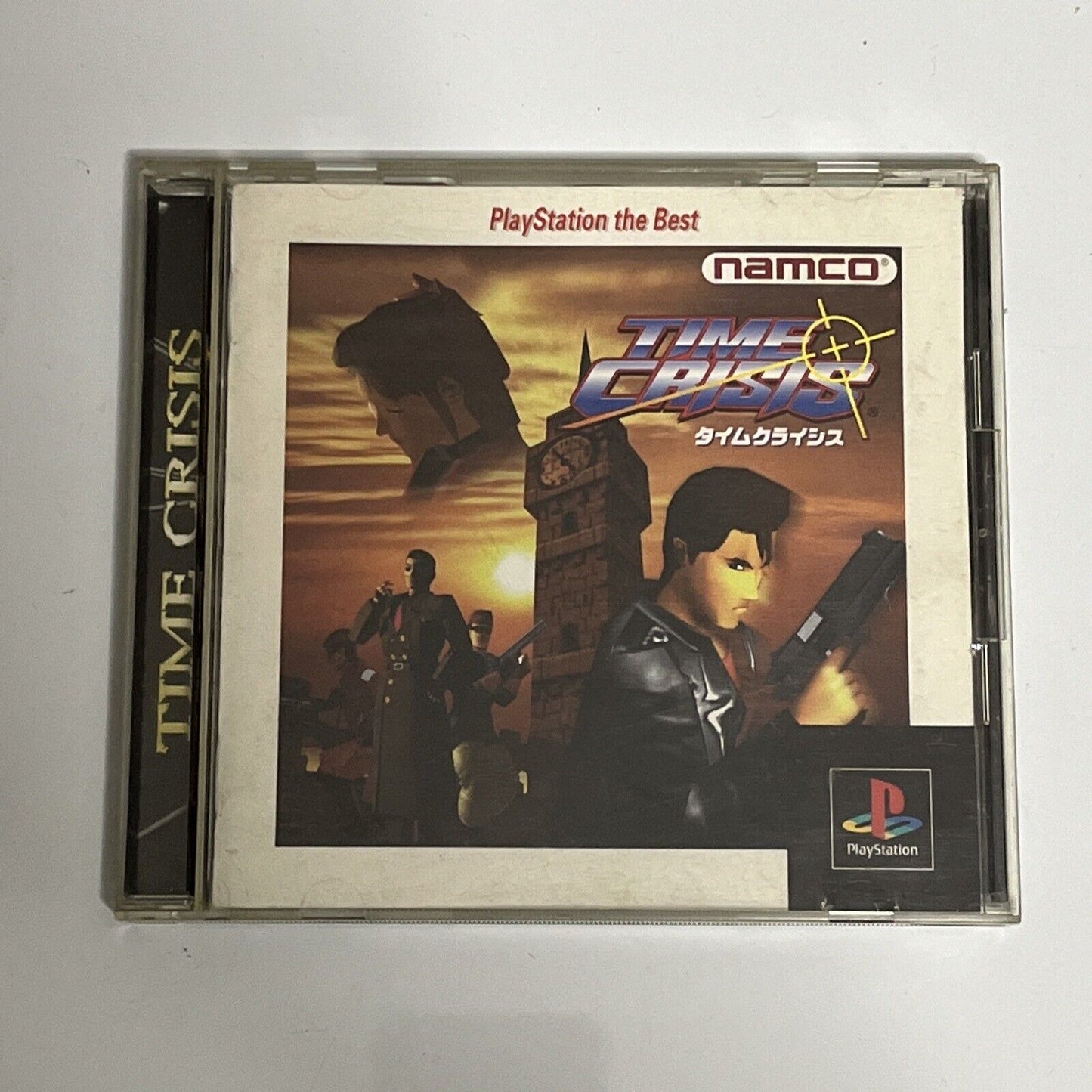 Time Crisis 1 PS1 Sony PlayStation NTSC-J JAPAN 1996 Light Gun Game