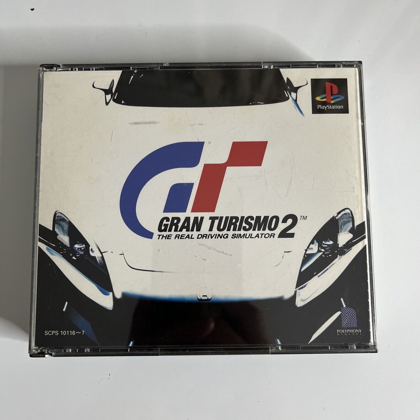 Gran Turismo 2 Driving Simulator PS1 Sony PlayStation NTSC-J JAPAN Racing Game