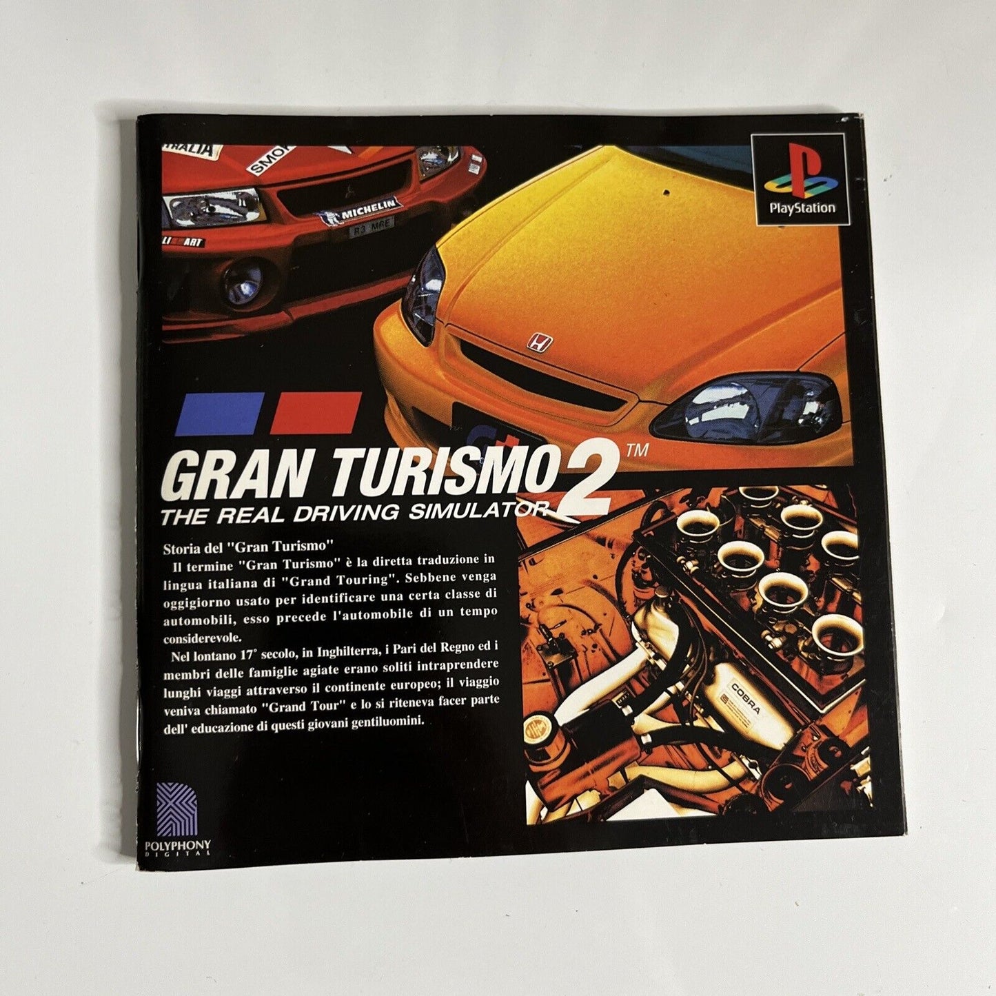 Gran Turismo 2 Driving Simulator PS1 Sony PlayStation NTSC-J JAPAN Racing Game