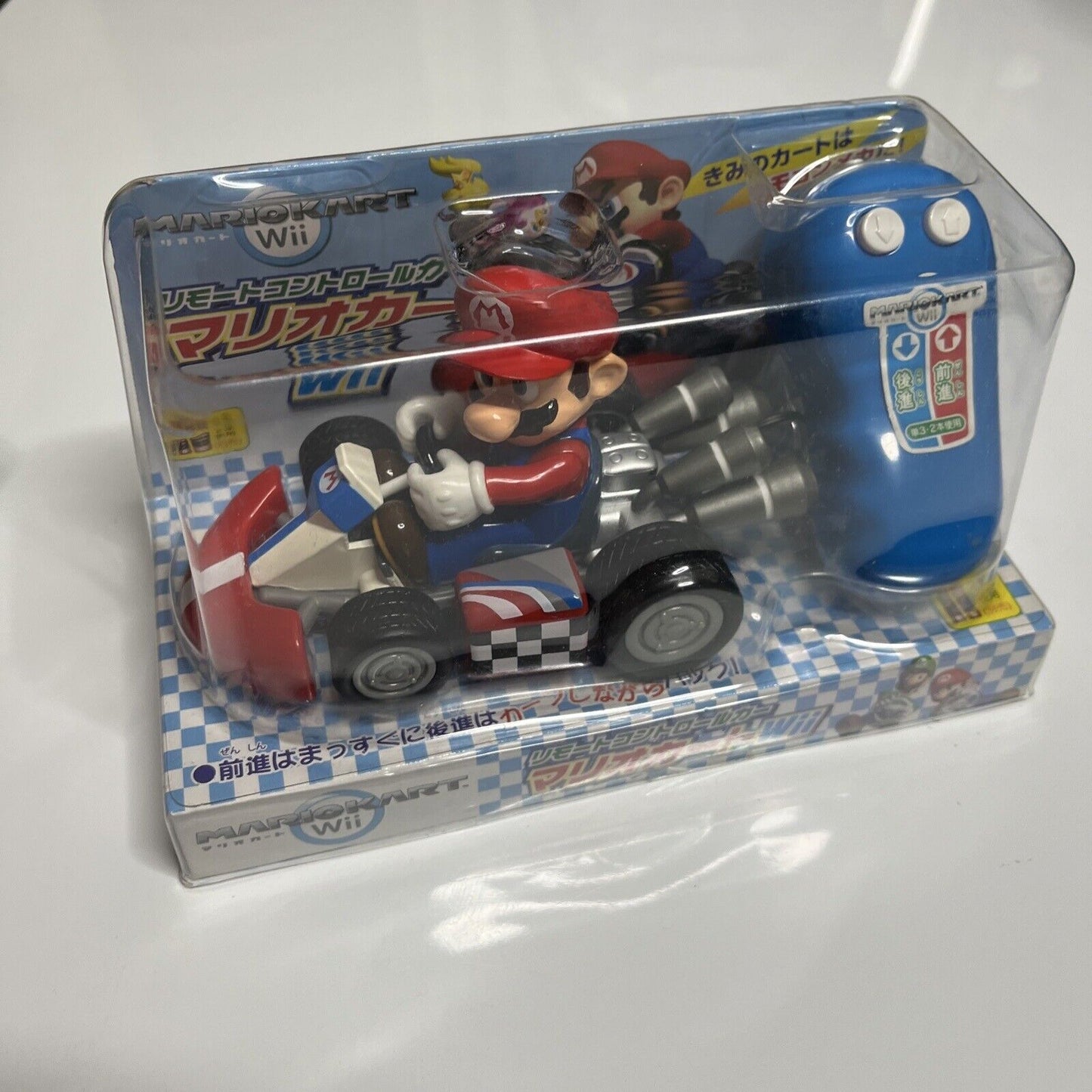 Mario Kart Wii RC Remote Control Car Authentic Collector Toy Mario Japanese NEW