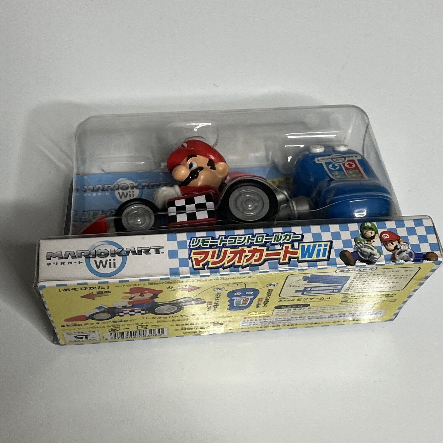 Mario Kart Wii RC Remote Control Car Authentic Collector Toy Mario Japanese NEW