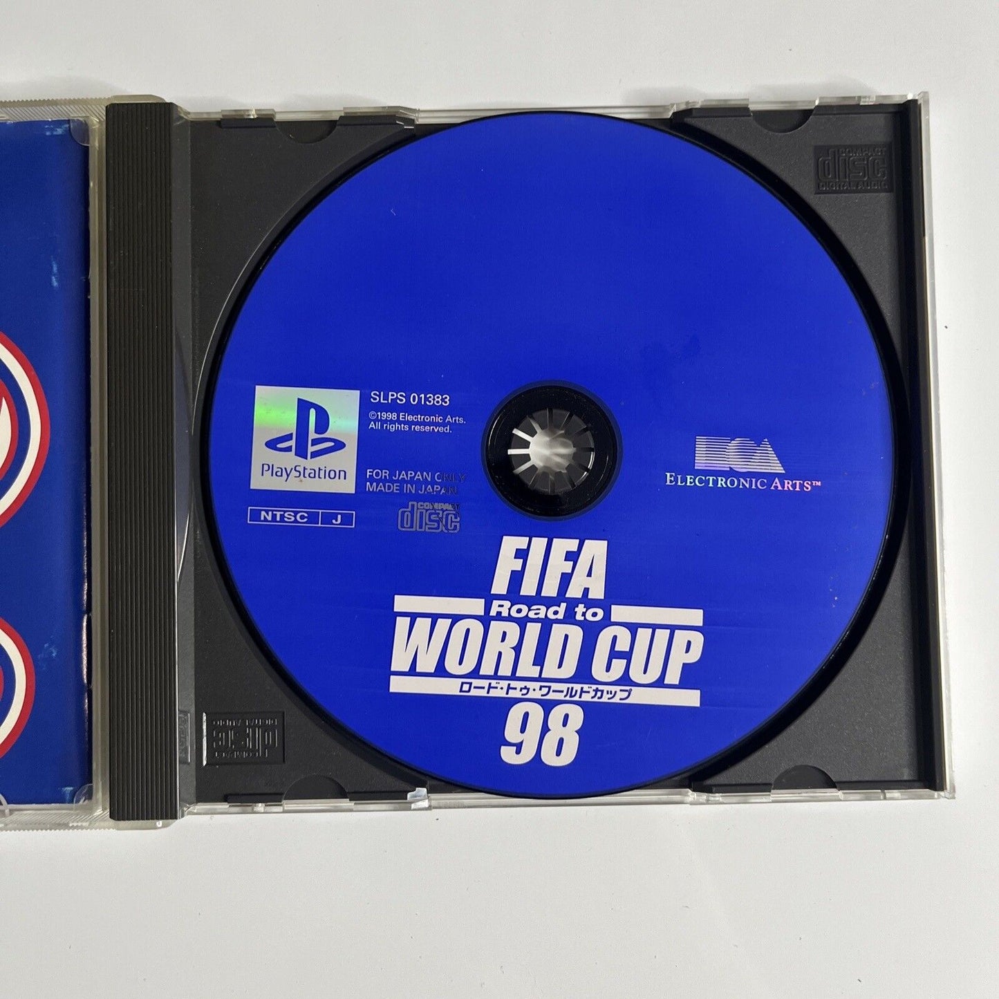 FIFA Road To World Cup 98 PS1 Sony PlayStation NTSC-J JAPAN Soccer Football Game