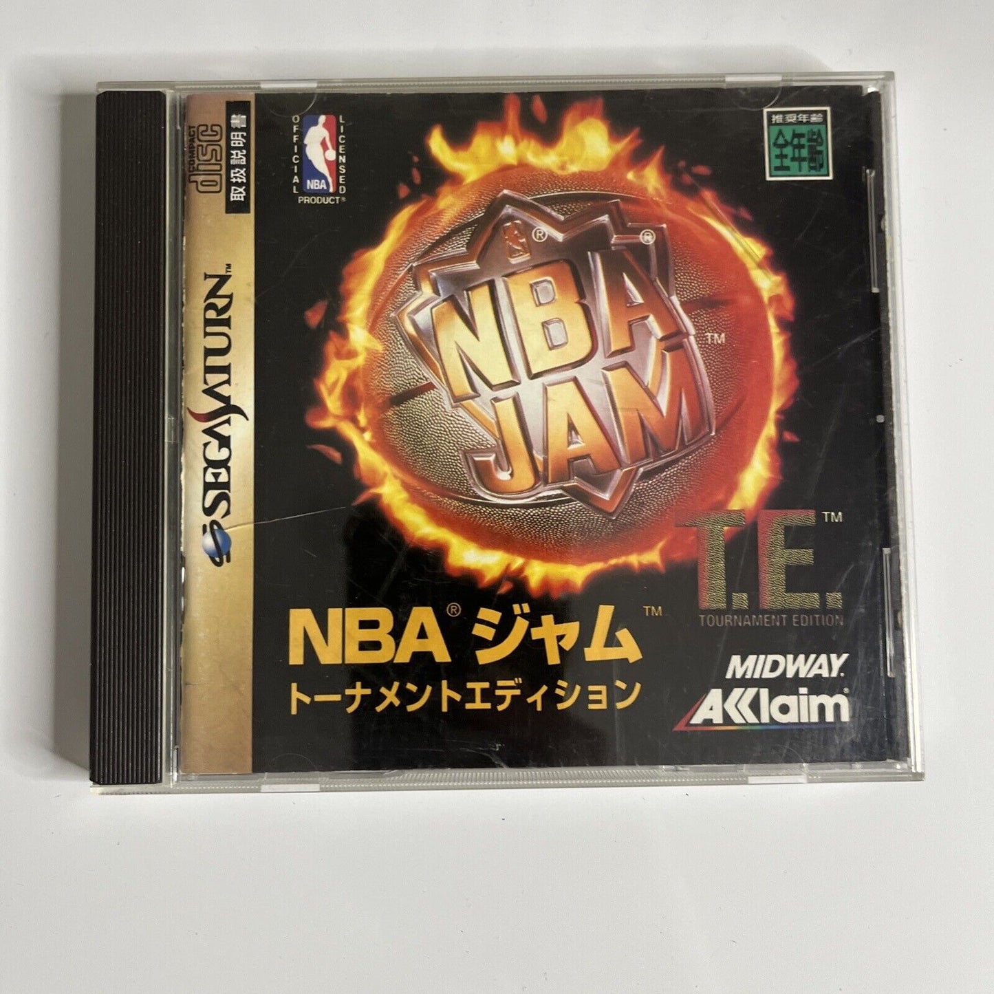 NBA Jam Tournament Edition  Sega Saturn SS NTSC-J JAPAN 1995 Game