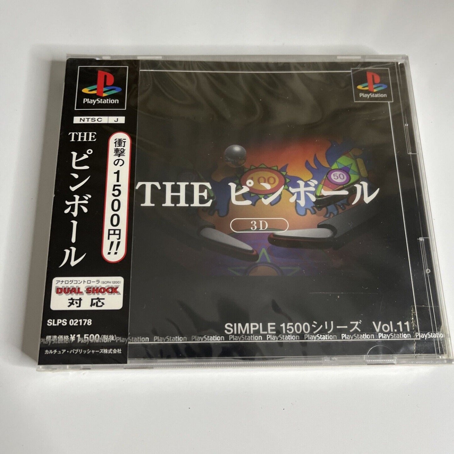 The Pinball PS1 Sony PlayStation NTSC-J JAPAN Game NEW SEALED