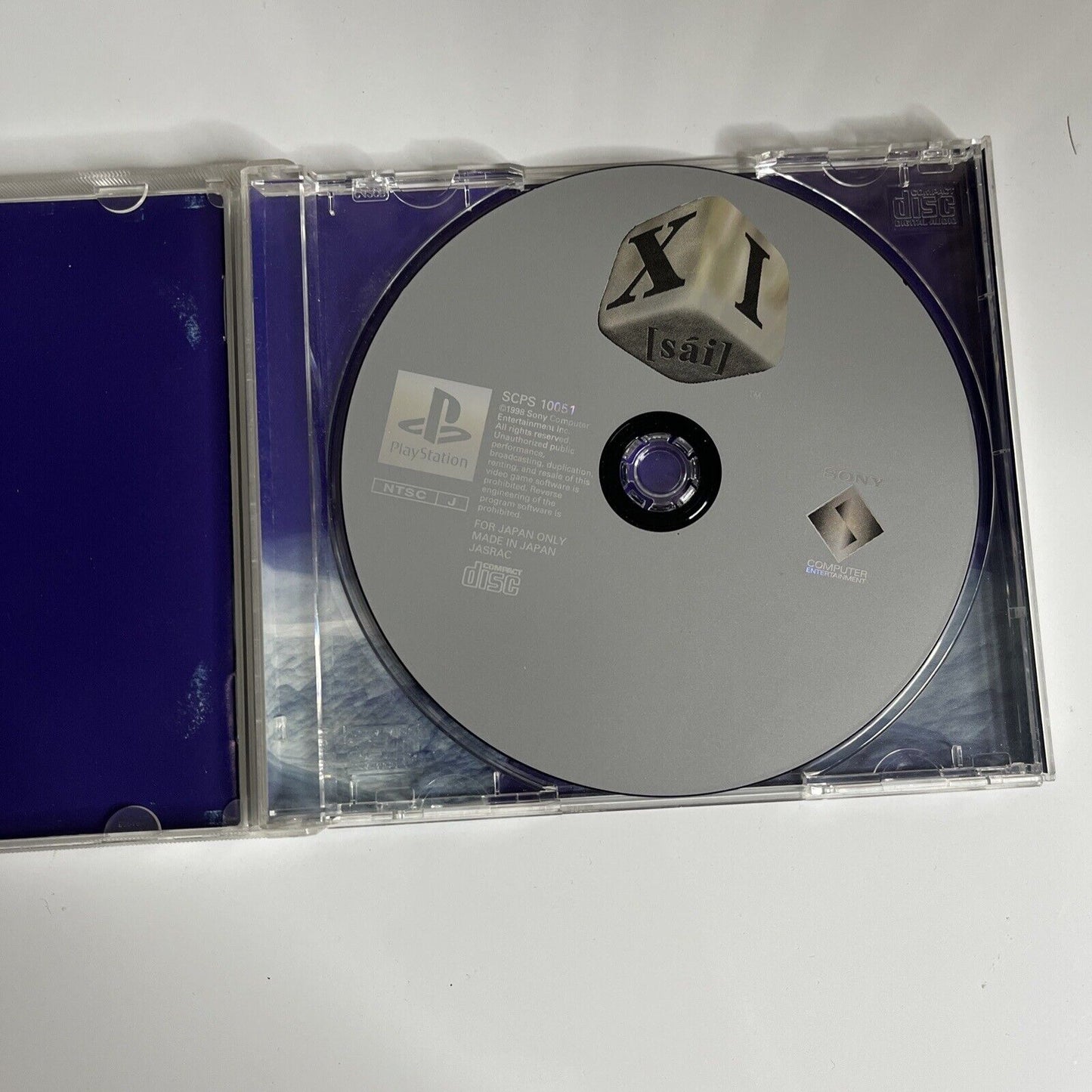 XI [Sai] Devil Dice PS1 Sony PlayStation NTSC-J JAPAN Action 3D Puzzle 1998 Game