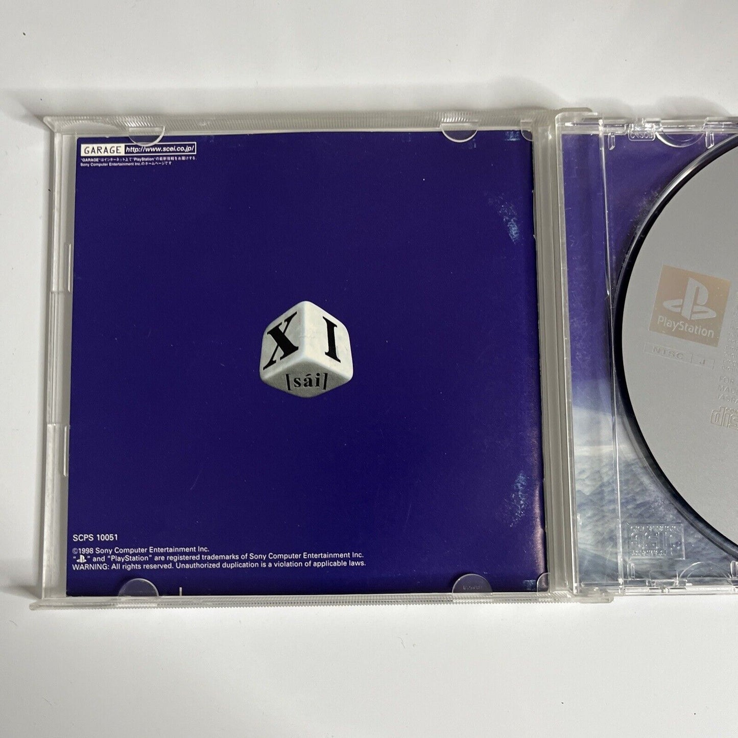 XI [Sai] Devil Dice PS1 Sony PlayStation NTSC-J JAPAN Action 3D Puzzle 1998 Game