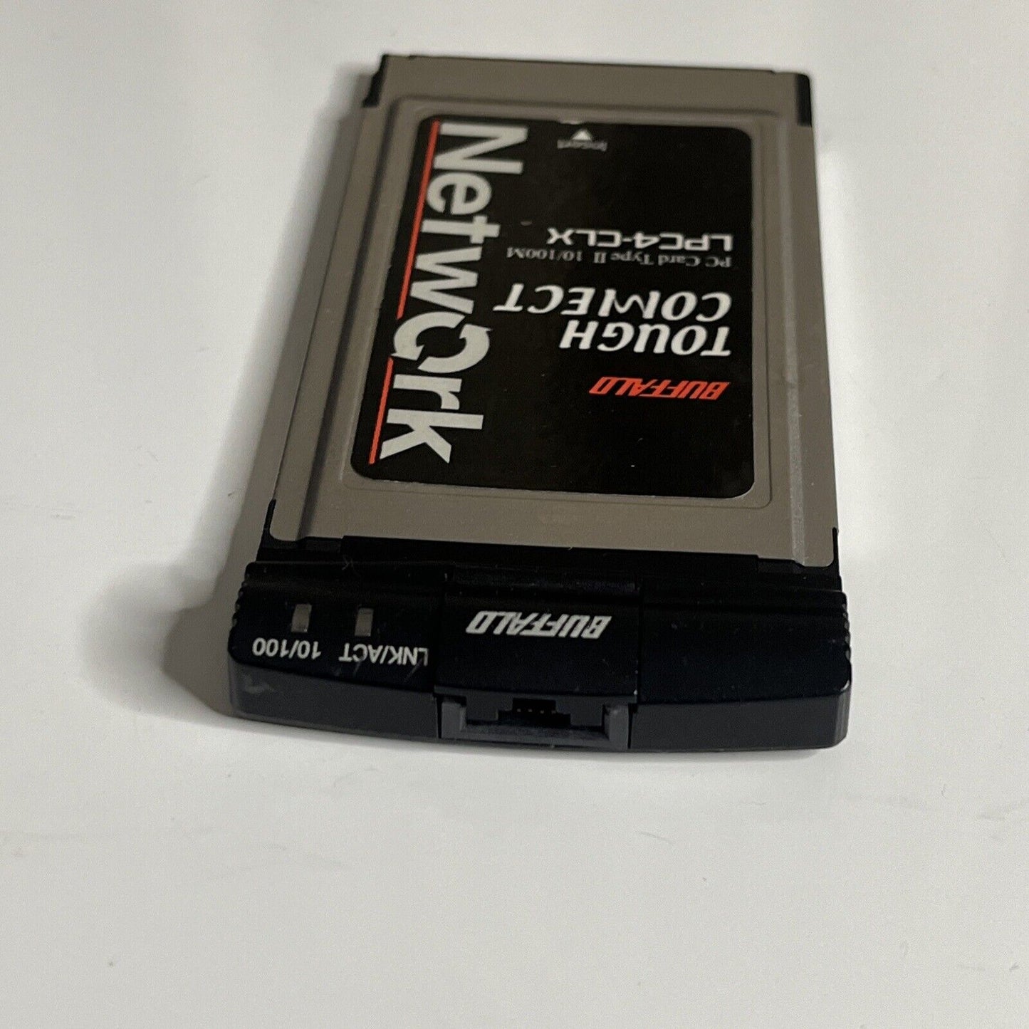 Computer Pcmcia Buffalo Network Ethernet LAN Card PC Type II 10/100M Laptop PCMCIA LPC ...