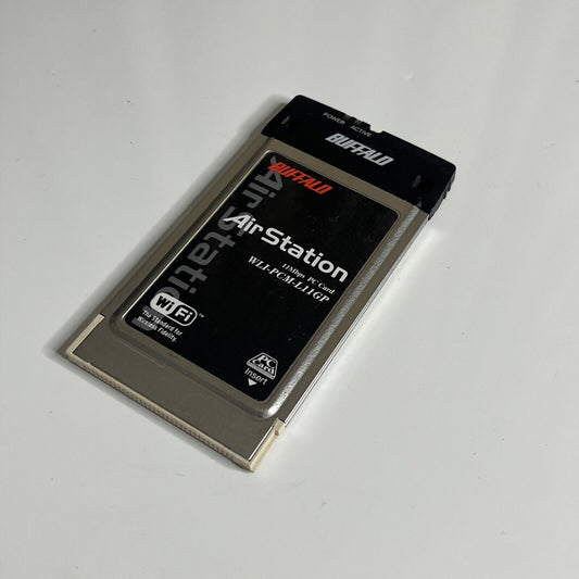 Buffalo Air Station WiFi Wireless LAN PCMCIA Card 11 Mbps WLI-PCM-L11GP