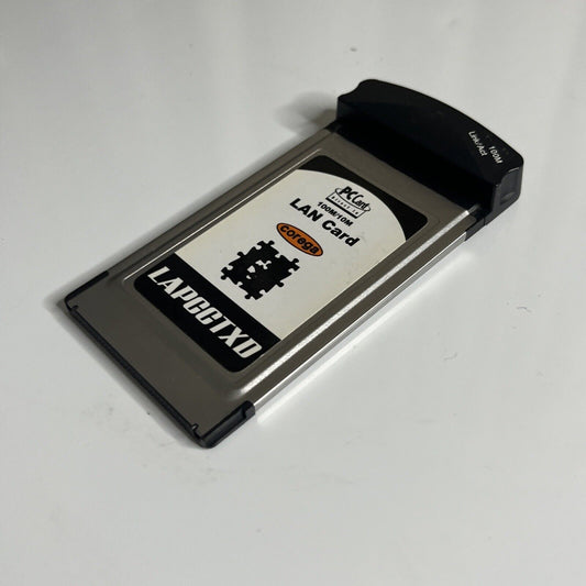 Corega Network Ethernet LAN Card 100 Mbps PCMCIA Laptop LAPCCTXD