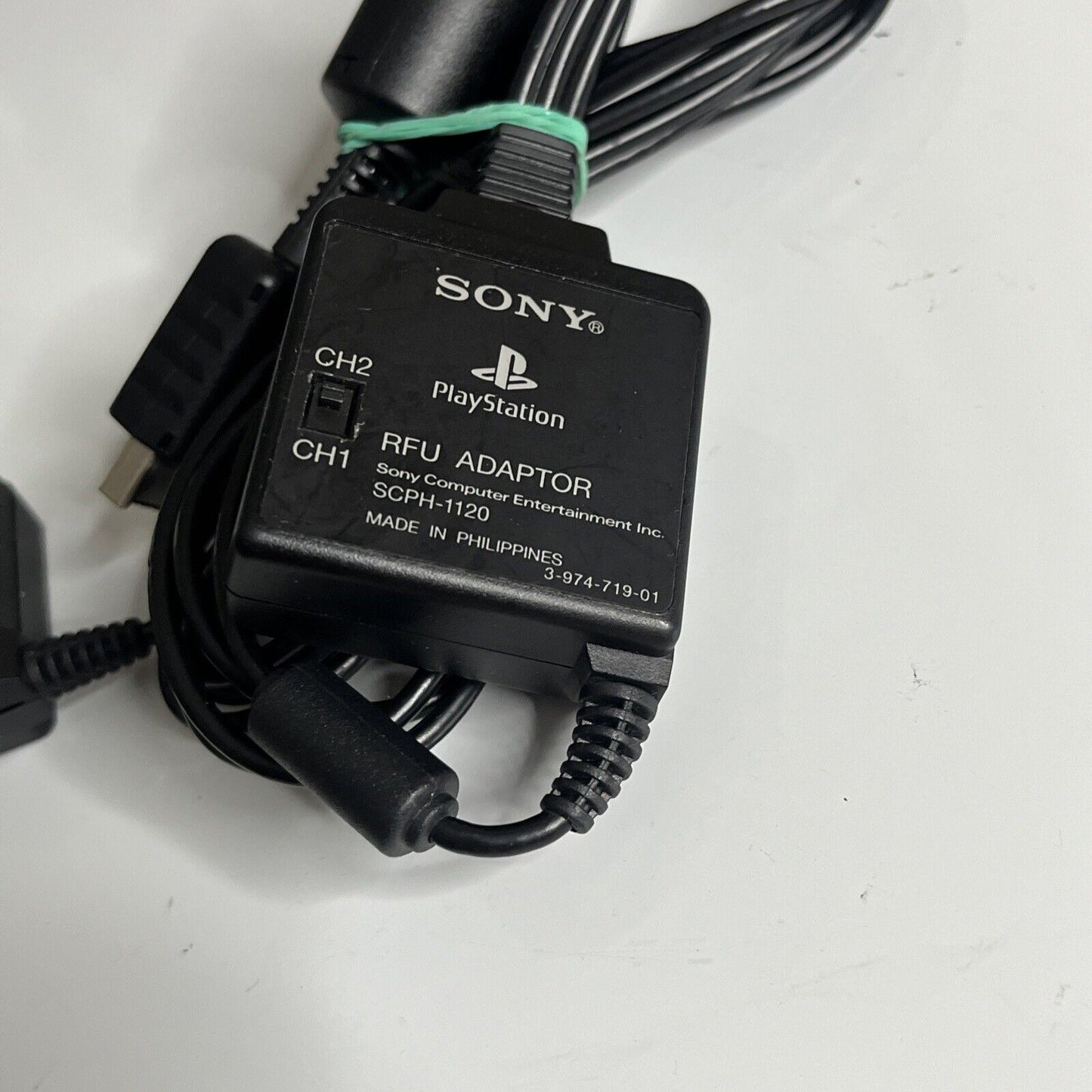 Genuine Sony PlayStation PS1 PS2 RFU Adaptor SCPH-1120