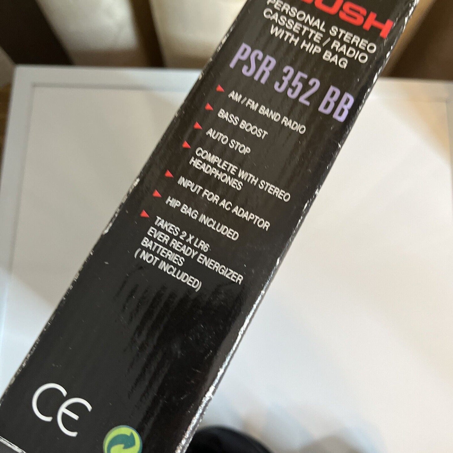 Bush Personal Stereo Cassette Radio Portable Player *Doesn't Turn On For Parts