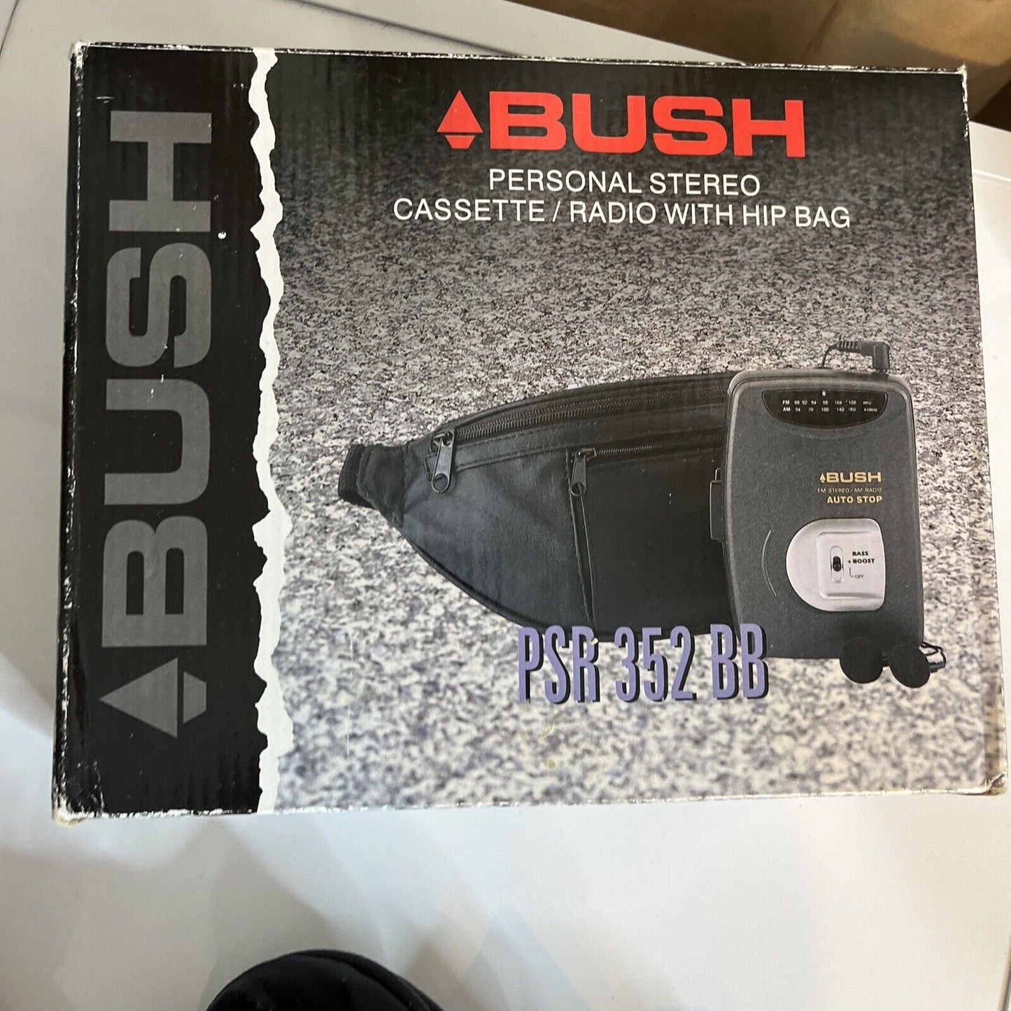 Bush Personal Stereo Cassette Radio Portable Player *Doesn't Turn On For Parts