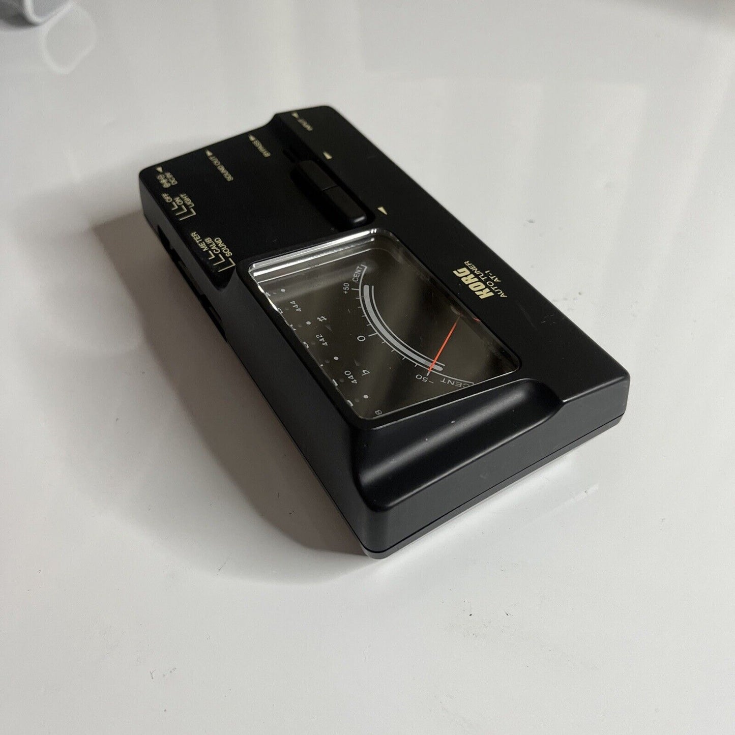 Korg Auto Guitar Analog Tuner AT-1 Made in Japan 80s