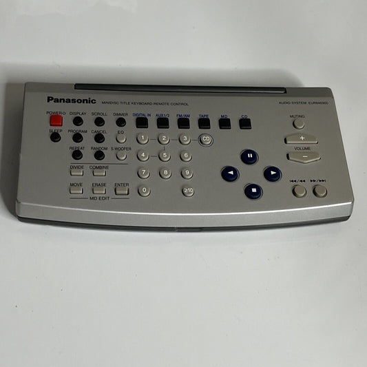 Genuine Panasonic Minidisc MD Title Keyboard Remote Control EUR646900