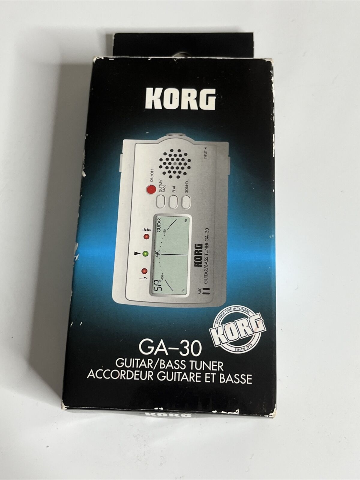 Korg Guitar and Bass Tuner GA-30