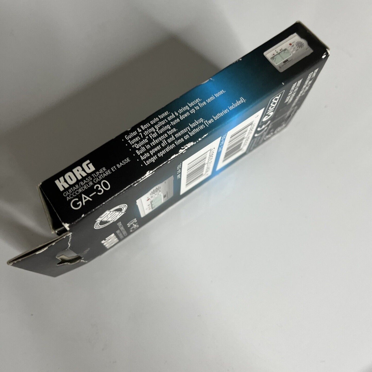 Korg Guitar and Bass Tuner GA-30