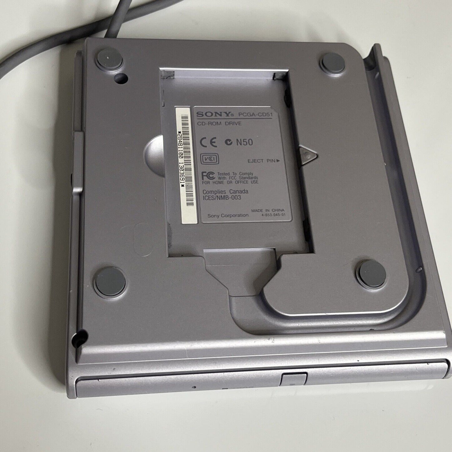 Sony VAIO CD-ROM Drive PC Card PCMCIA PCGA-CD51/A For PC, Amiga A600/A1200