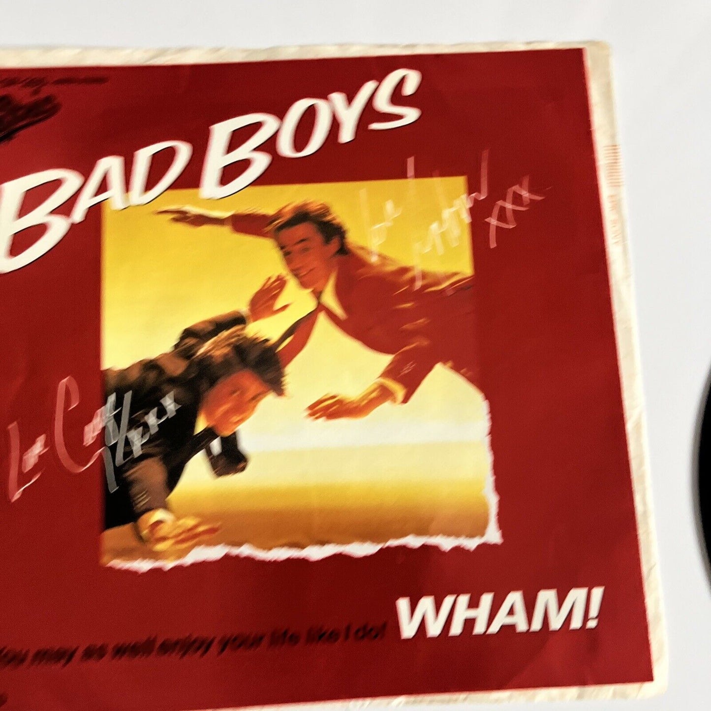 Wham! - Bad Boy EP 7" Vinyl Record 45 RPM 1983 Epic 07-5P-260