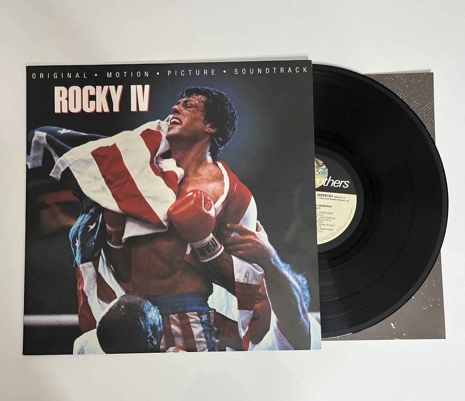 Rocky IV Original Motion Picture Soundtrack LP 1985 Vinyl Record rocky-iv-original-motion-picture-soundtrack-lp-1985-vinyl-record