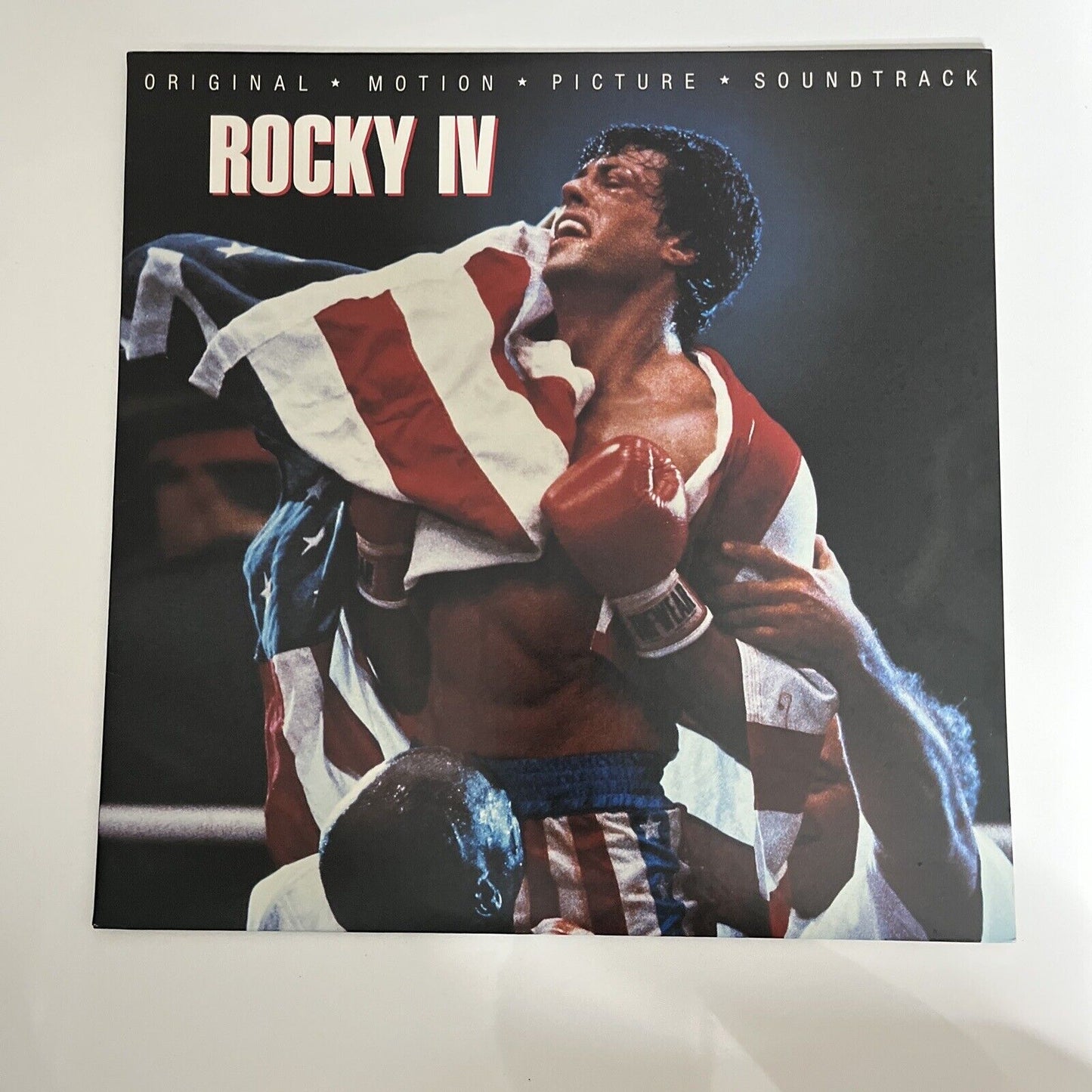 Rocky IV Original Motion Picture Soundtrack LP 1985 Vinyl Record rocky-iv-original-motion-picture-soundtrack-lp-1985-vinyl-record
