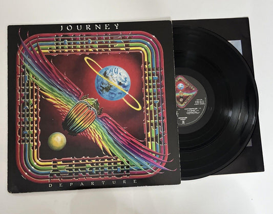 Journey - Departure LP 1980 Vinyl Record 25AP 1796 with Inserts