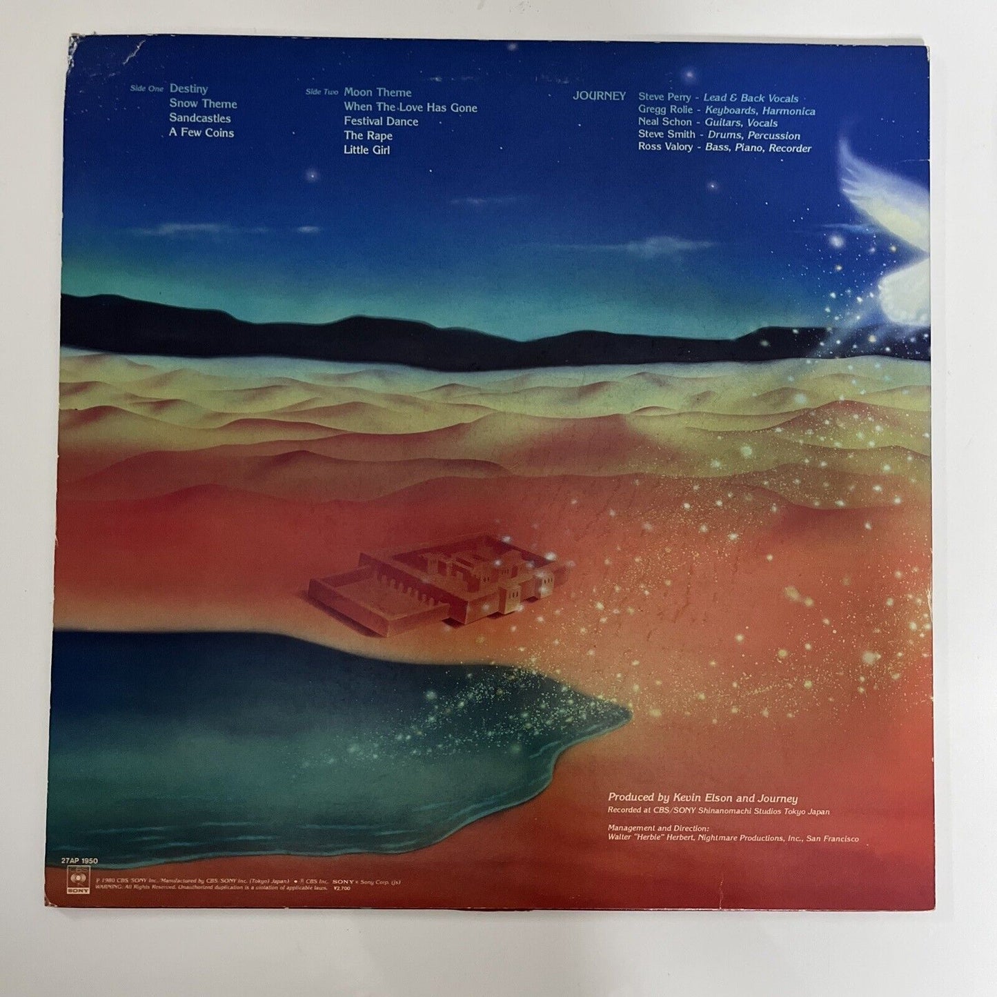 Journey – Dream, After Dream LP 1980 Vinyl Record 27AP 1950