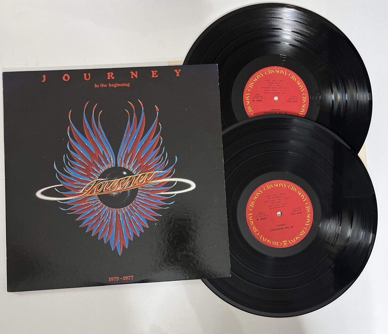 Journey In The Beginning 1975-1977 2x LP Vinyl Record 1979 Gatefold 38 ...