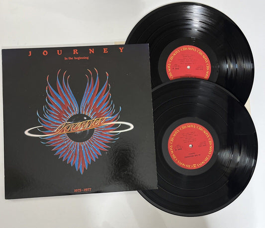 Journey In The Beginning 1975-1977 2x LP Vinyl Record 1979 Gatefold 38AP 2282