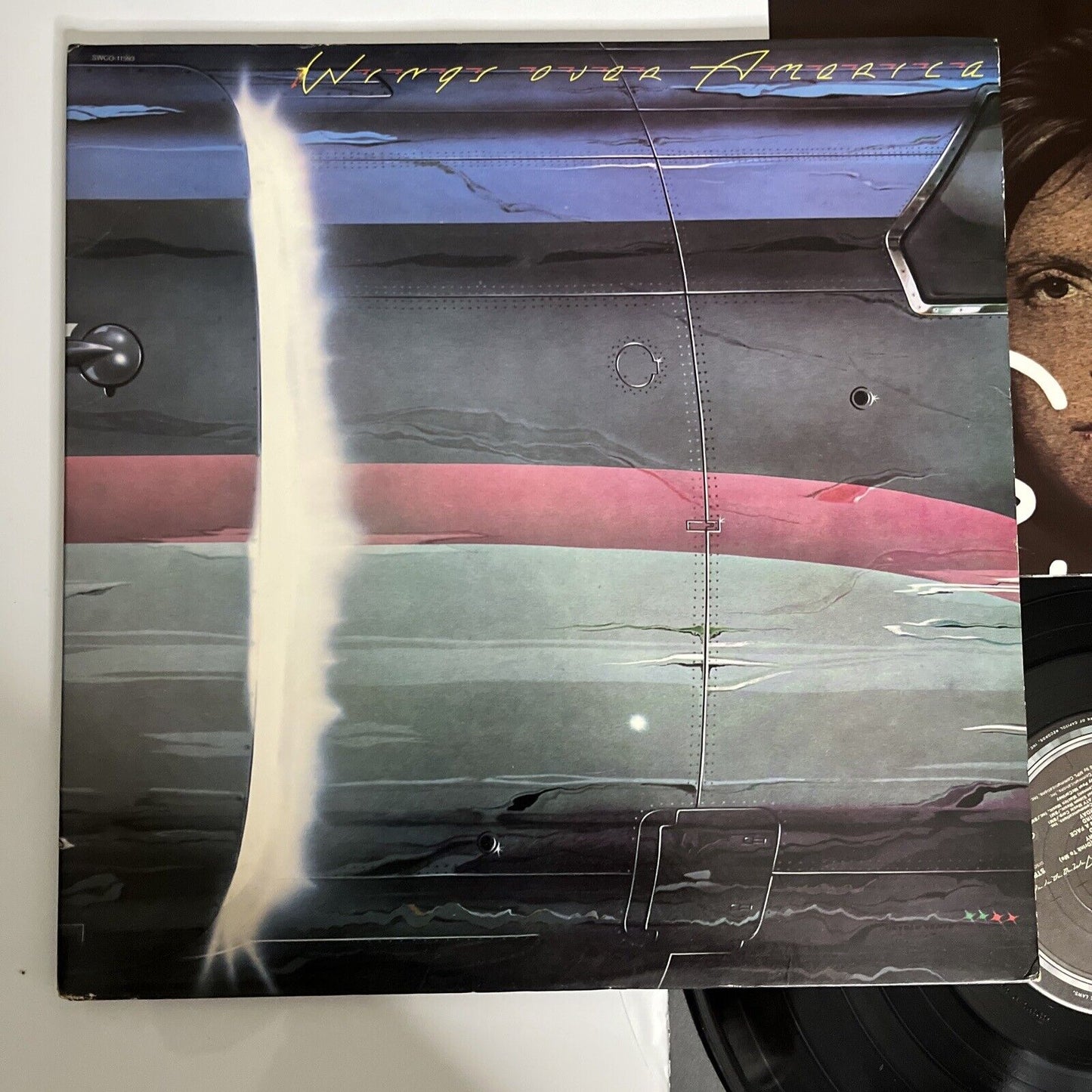 Wings Over America 3x LP Vinyl Record 1976 Gatefold Poster SWCO-11593