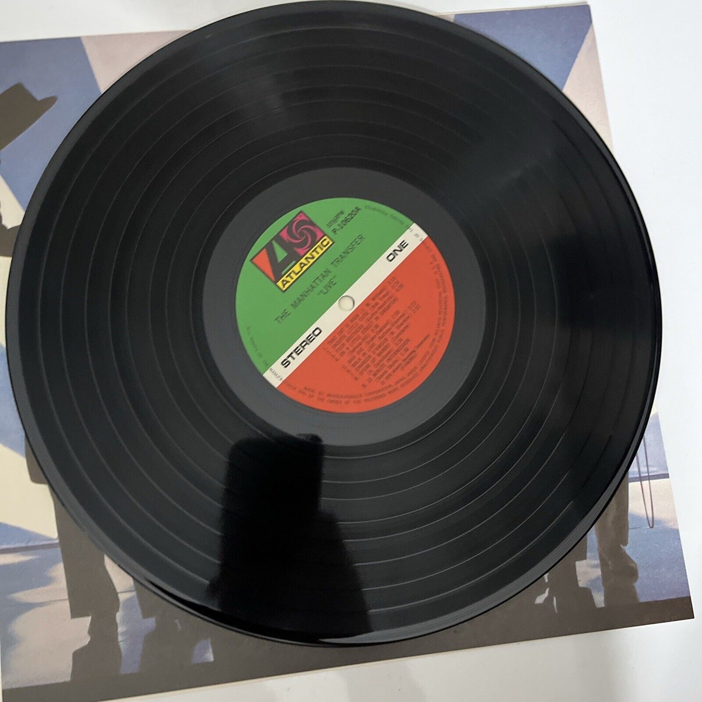 The Manhattan Transfer Live LP 1978 Vinyl Record Obi Atlantic P-10620A