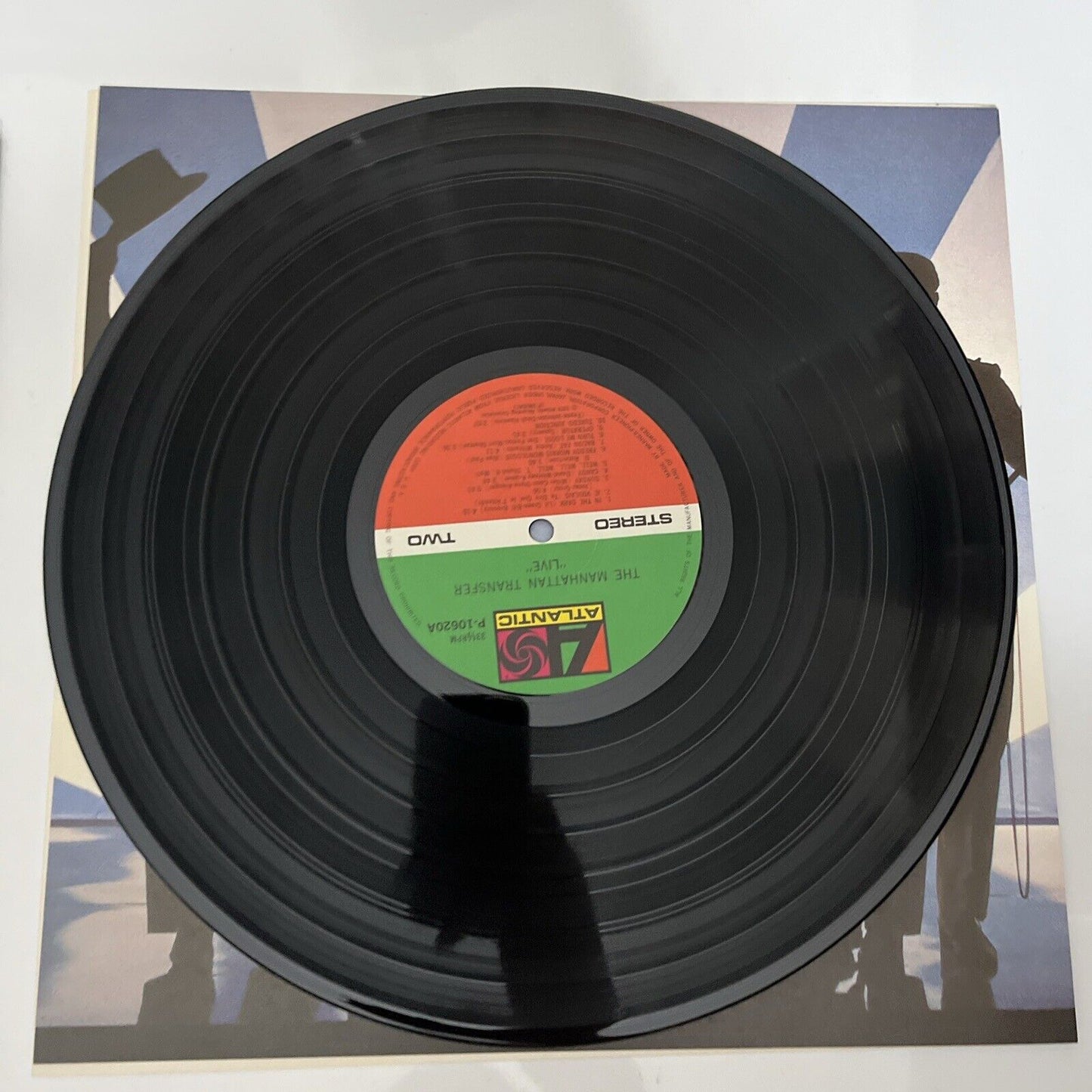 The Manhattan Transfer Live LP 1978 Vinyl Record Obi Atlantic P-10620A
