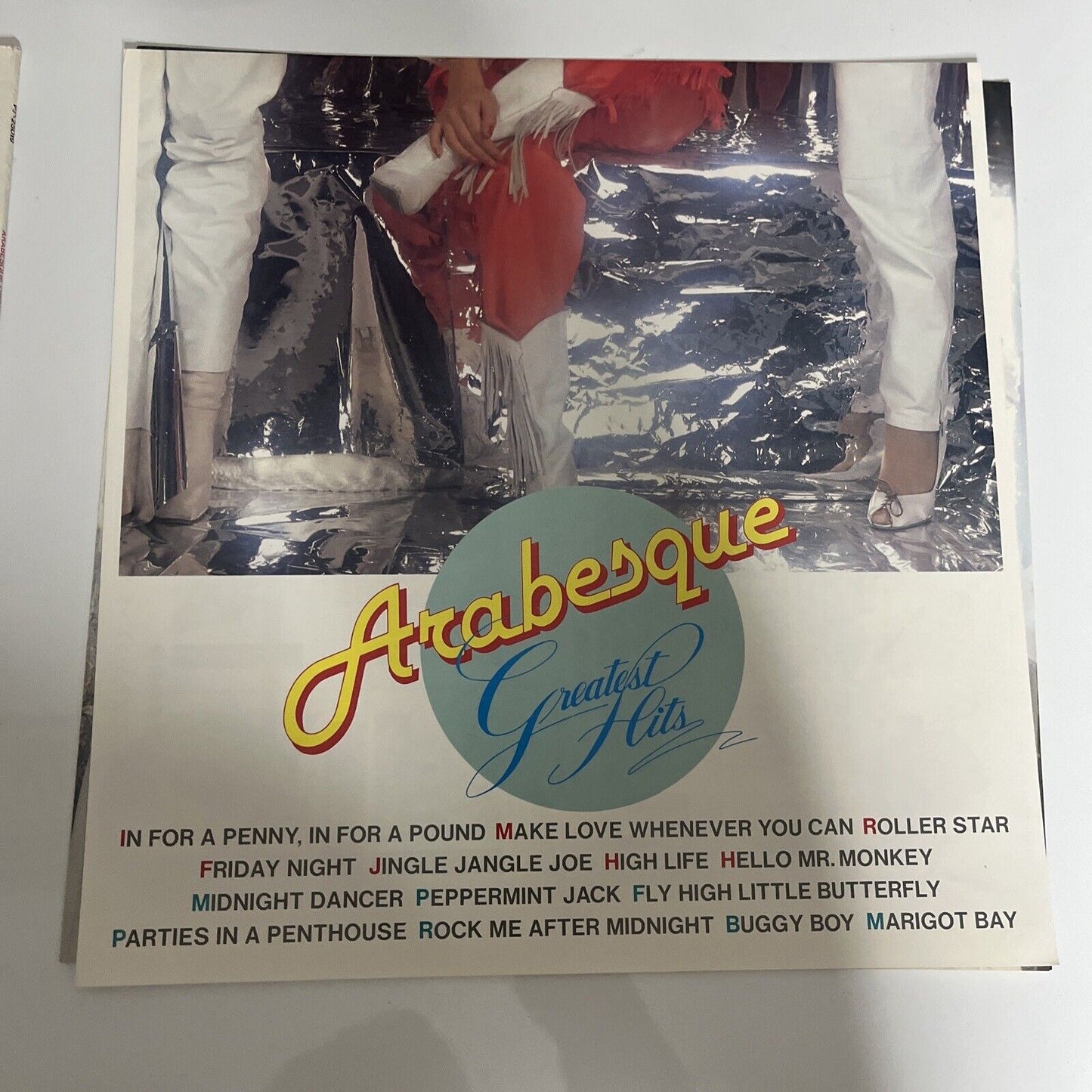 Arabesque Greatest Hits LP 1981 Vinyl Record VIP-28019