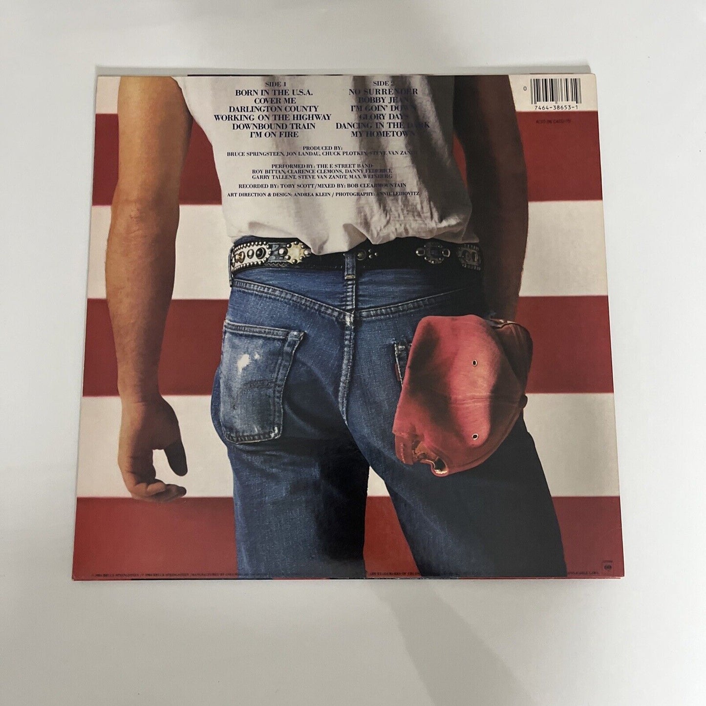 Bruce Springsteen - Born In The USA LP 1984 Vinyl Record  AL 38653
