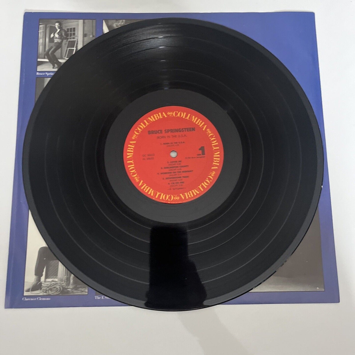 Bruce Springsteen - Born In The USA LP 1984 Vinyl Record  AL 38653