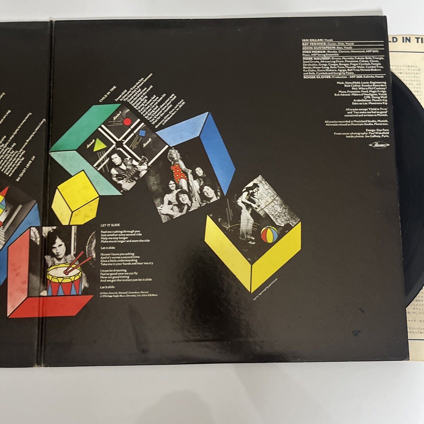 Ian Gillan Band – Child In Time LP 1976 Vinyl Record Gatefold MWF 1005