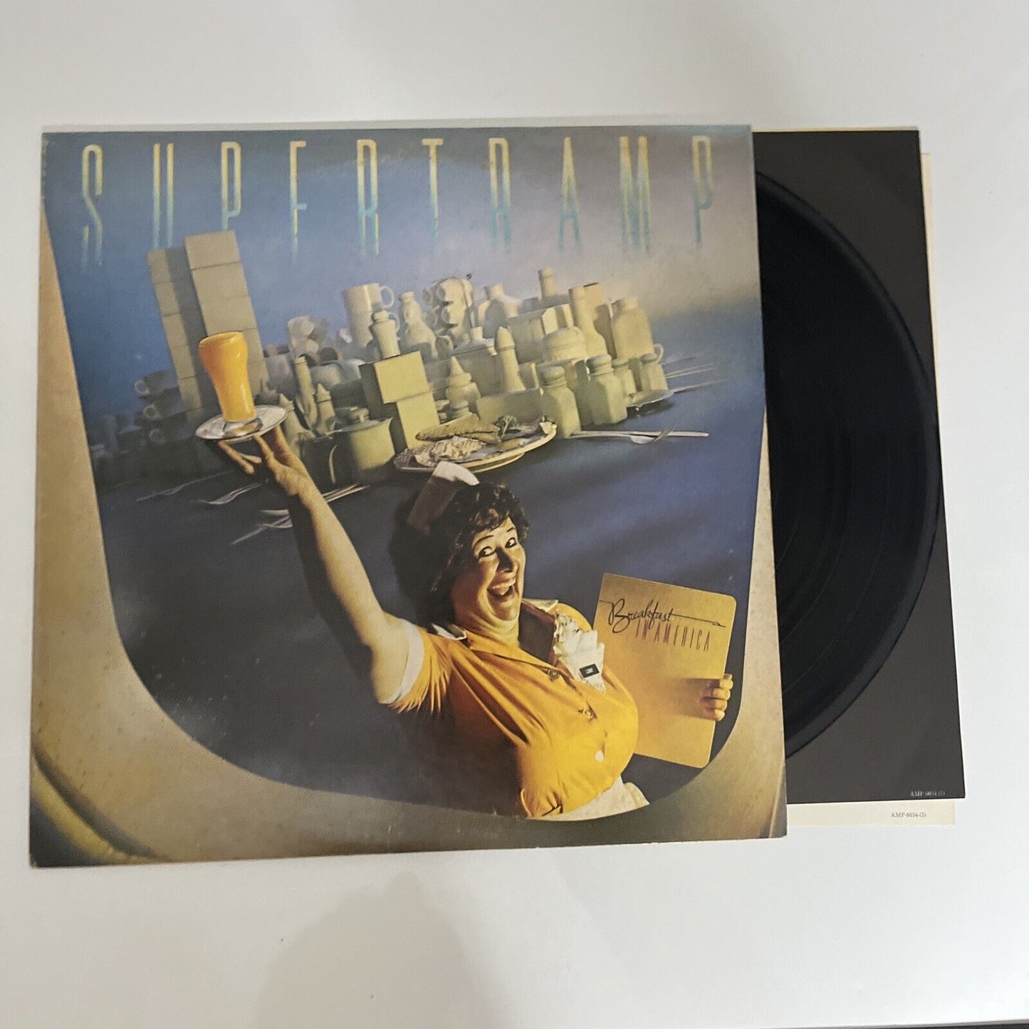 Supertramp - Breakfast In America LP Vinyl Record 1979 A&M Records AMP-6034