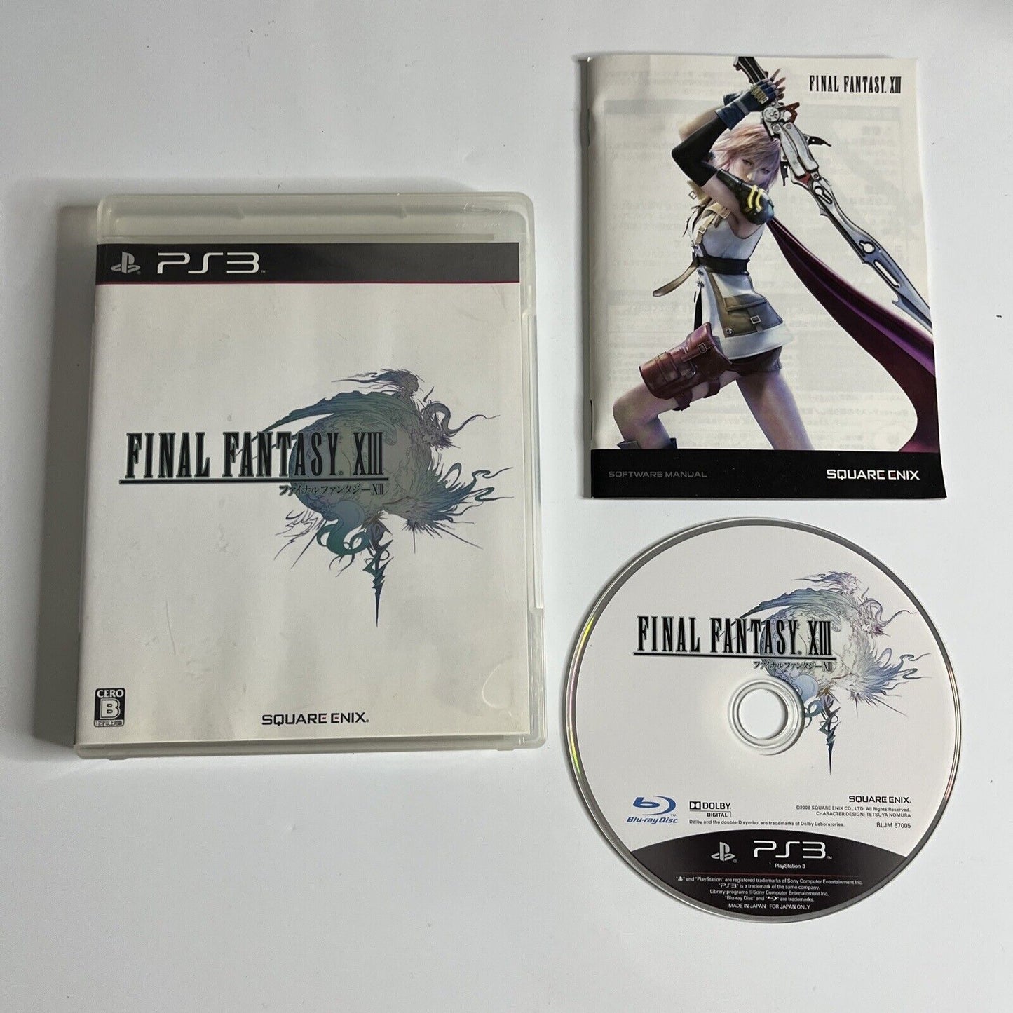 Final Fantasy 13  Sony PlayStation 3 PS3 JAPAN Game Complete