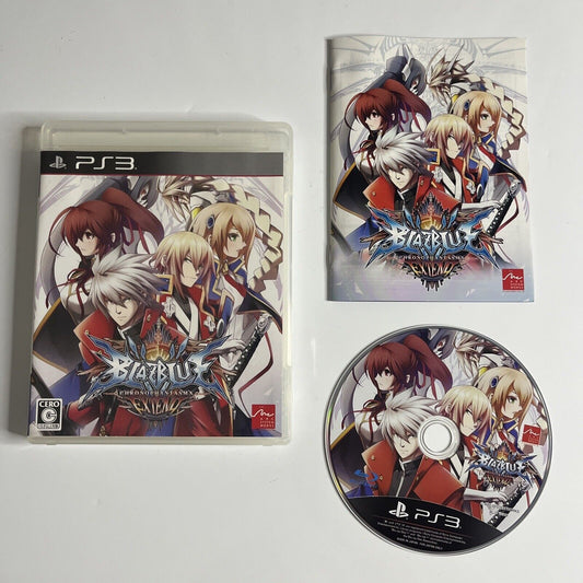 BlazBlue: Chrono Phantasma Extend  Sony PlayStation 3 PS3 JAPAN Game Complete
