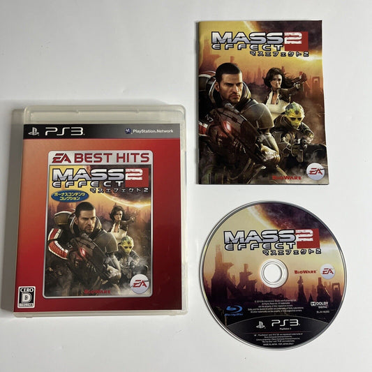 Mass Effect 2  Sony PlayStation 3 PS3 JAPAN Game Complete
