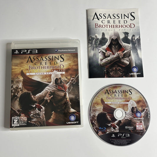 Assassin's Creed Brotherhood  Sony PlayStation 3 PS3 JAPAN Game Complete