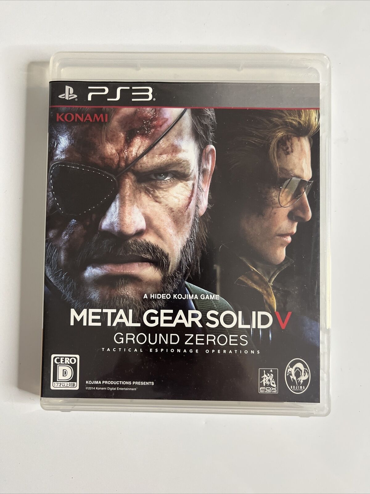 Metal Gear Solid V Ground Heroes  Sony PlayStation 3 PS3 JAPAN Game Complete