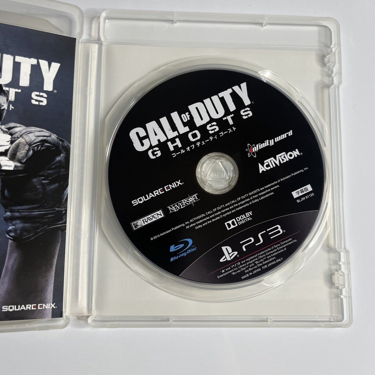 Call Of Duty Ghosts + Black Ops PS3 Sony PlayStation 3 JAPAN Game Complete