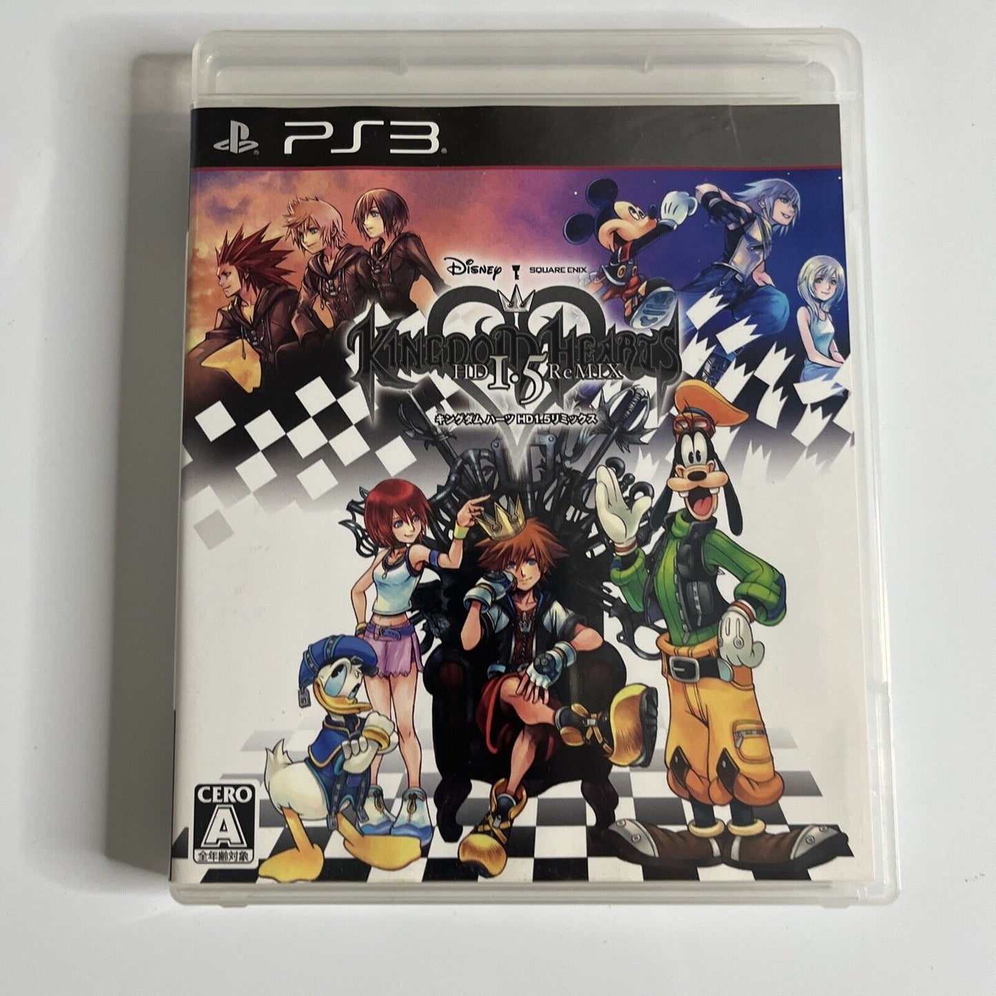 Kingdom Hearts HD 1.5 ReMIX  PS3 Sony PlayStation 3 JAPAN Game Complete