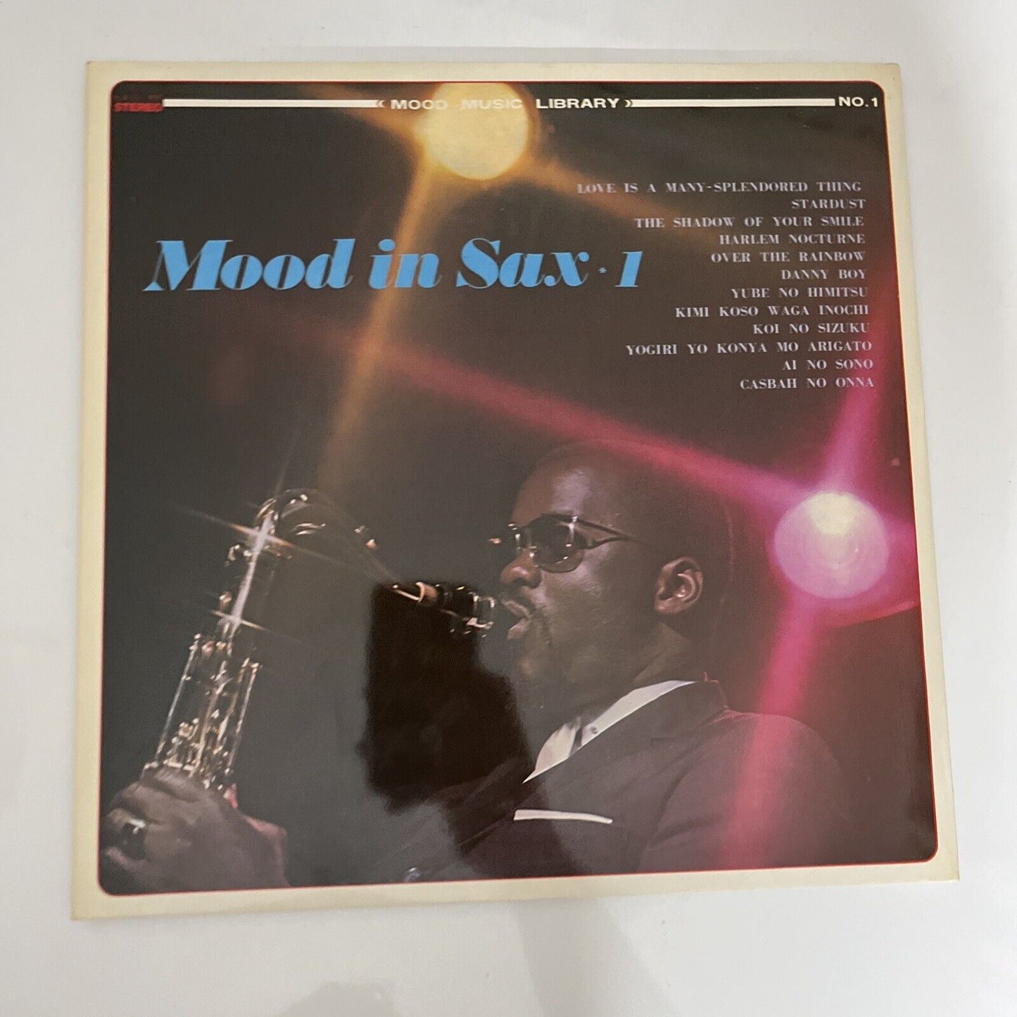 Midnight Sun Pops Orchestra – Mood In Sax 1 LP 1969 Red Vinyl Gatefold SKS-001