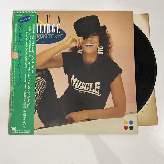 Rita Coolidge - Love From Tokyo LP 1984 Vinyl Record Obi AMP-28090